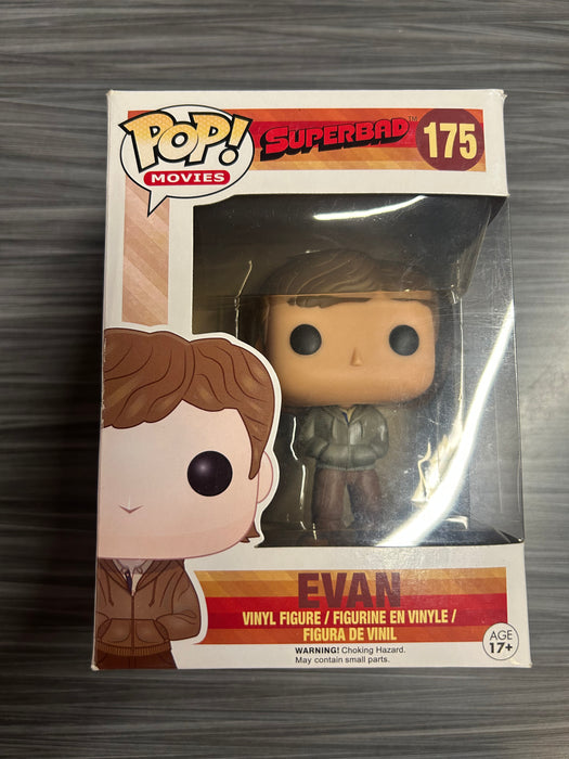 Funko POP! Movies: Superbad - Evan (Damaged Box*) #175