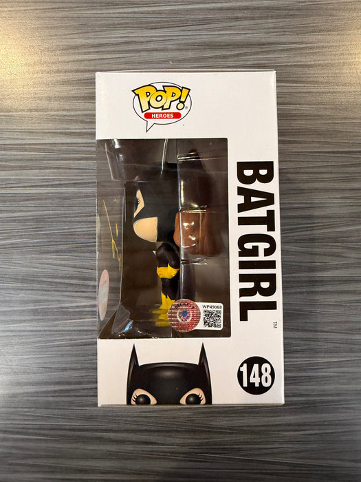 Funko POP! Heroes: Batgirl (2016 NYCC)(Signed/Alicia Silverstone/Beckett)(Damaged Box) #148