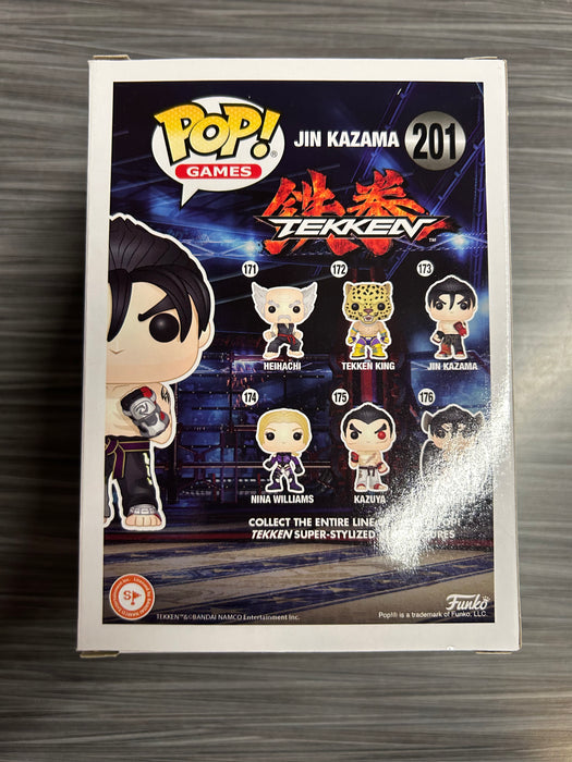 Funko POP! Games: Tekken - Jin Kazama (Damaged Box)  #201