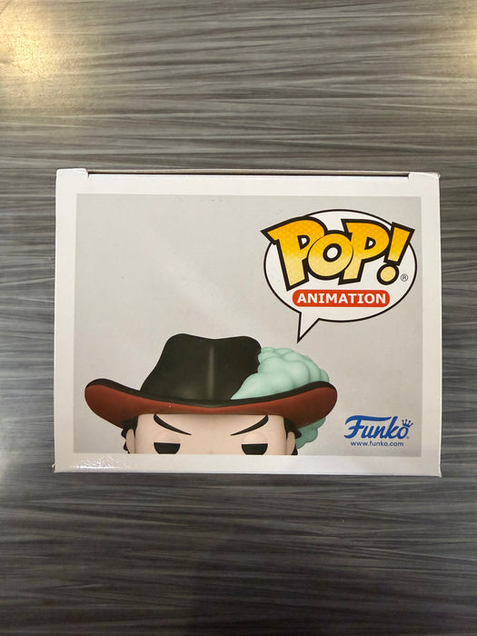 Funko POP! Animation: One Piece - Dracule Mihawk (Funko)(Signed/Steven John Ward/JSA)(Damaged Box) #1521