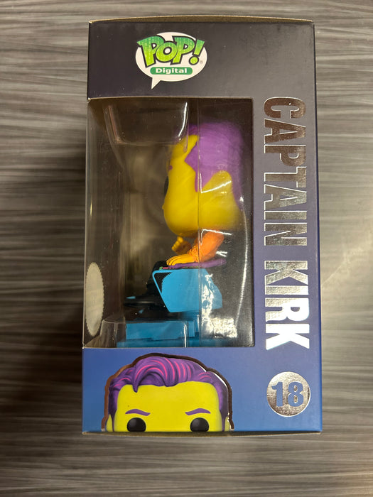 Funko POP! Digital: Star Trek - Captain Kirk (NFT Release)(1967 PCS)(Damaged Box) #18