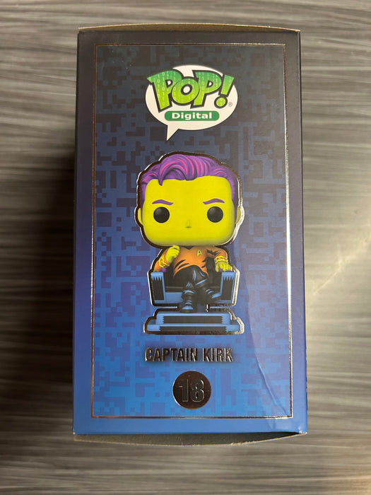 Funko POP! Digital: Star Trek - Captain Kirk (NFT Release)(1967 PCS)(Damaged Box) #18