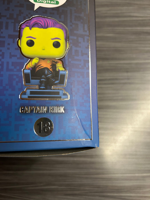 Funko POP! Digital: Star Trek - Captain Kirk (NFT Release)(1967 PCS)(Damaged Box) #18