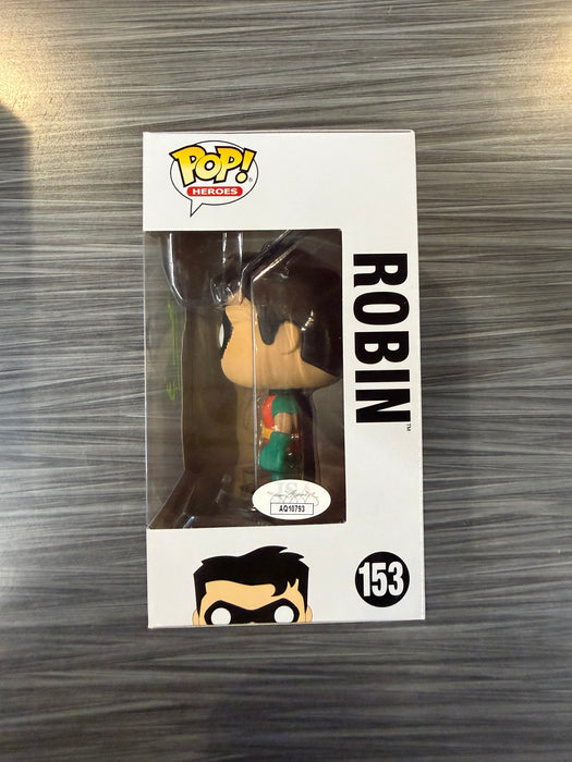 Funko POP! Heroes: Batman The Animated Series - Robin (Signed/Loren Lester/JSA) #153