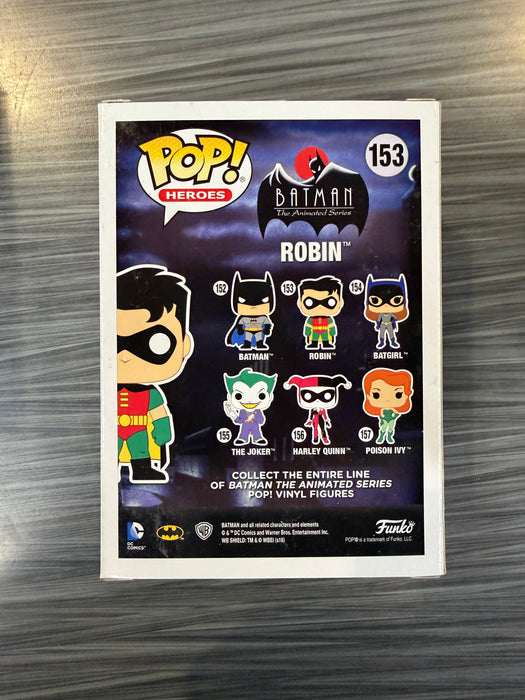 Funko POP! Heroes: Batman The Animated Series - Robin (Signed/Loren Lester/JSA) #153