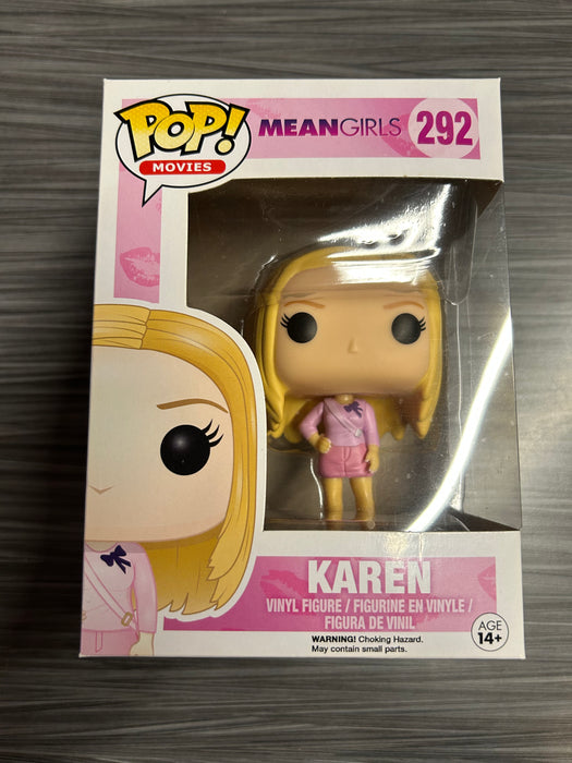 Funko POP! Movies: Mean Girls - Karen (Damaged Box) #292
