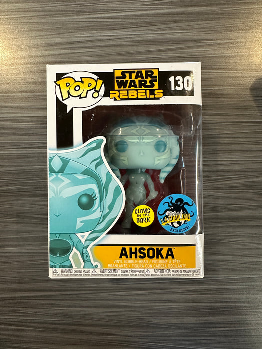 Funko POP! Star Wars Rebels: Ahsoka (GiTD)(LA Comic Con)(Damaged Box)[B] #130