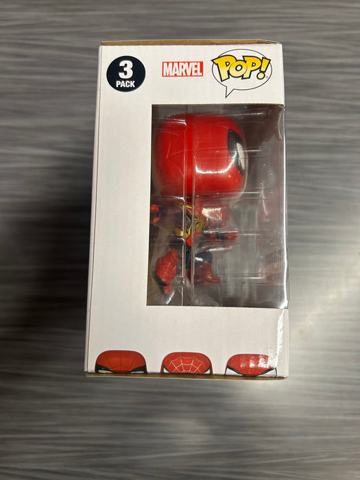 Funko POP! Marvel: Spider-Man No Way Home - Spider-Man/ Friendly Neighborhood Spider-Man/ The Amazing Spider-Man (Amazon)(Damaged Box)