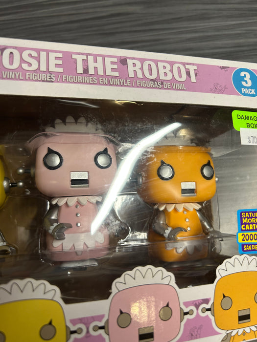 Funko POP! Animation: The Jetsons - Rosie The Robot (Saturday Morning Cartoons 2000 Pcs)(Damaged Box) 3Pack