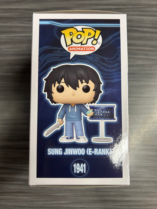 Funko POP! Animation: Solo Leveling - Sung Jinwoo [E-Rank] (2025 Anime Expo)(Damaged Box)[B] #1941