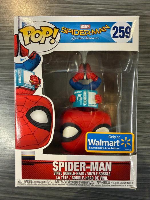 Funko POP! Marvel: Spider-Man Homecoming - Spider-Man [Upside Down](Walmart)(Damaged Box)[A] #259