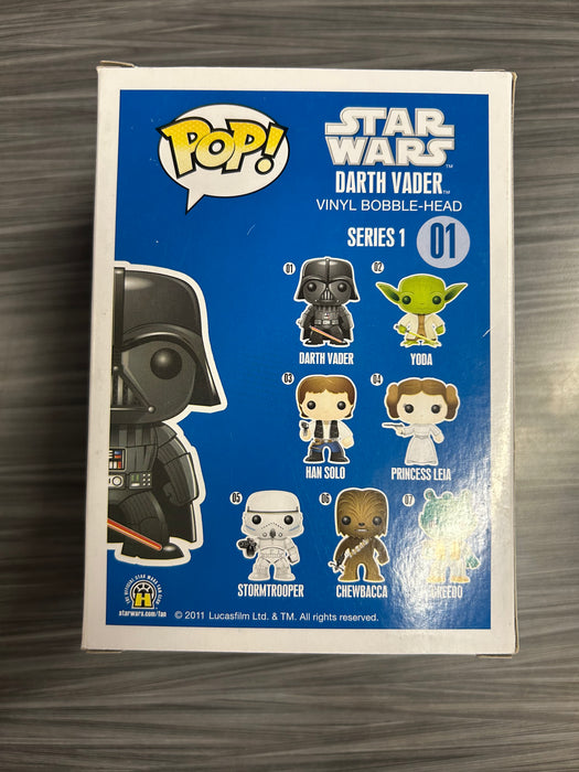 Funko POP! Star Wars: Darth Vader [Large Font/First Release] (Damaged Box*) #01
