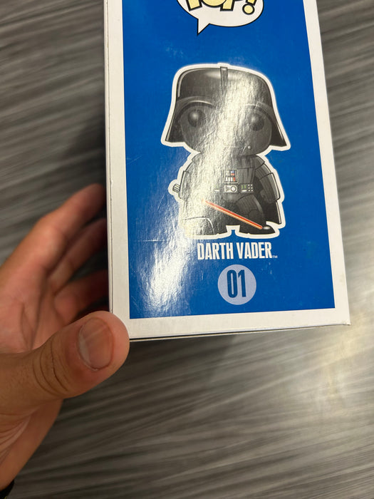 Funko POP! Star Wars: Darth Vader [Large Font/First Release] (Damaged Box*) #01