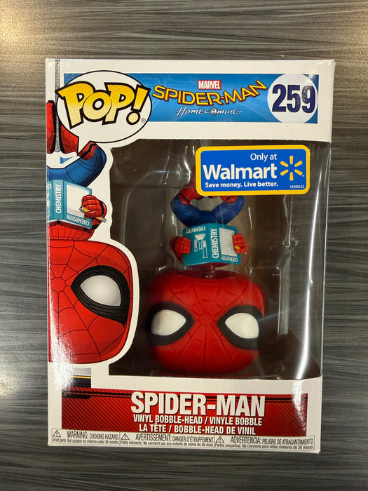 Funko POP! Marvel: Spider-Man Homecoming - Spider-Man [Upside Down](Walmart)(Damaged Box)[B] #259