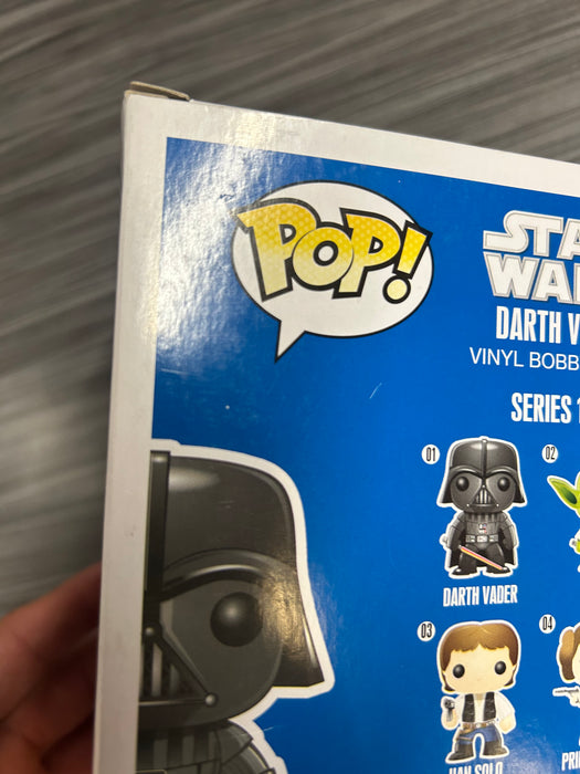Funko POP! Star Wars: Darth Vader [Large Font/First Release] (Damaged Box*) #01
