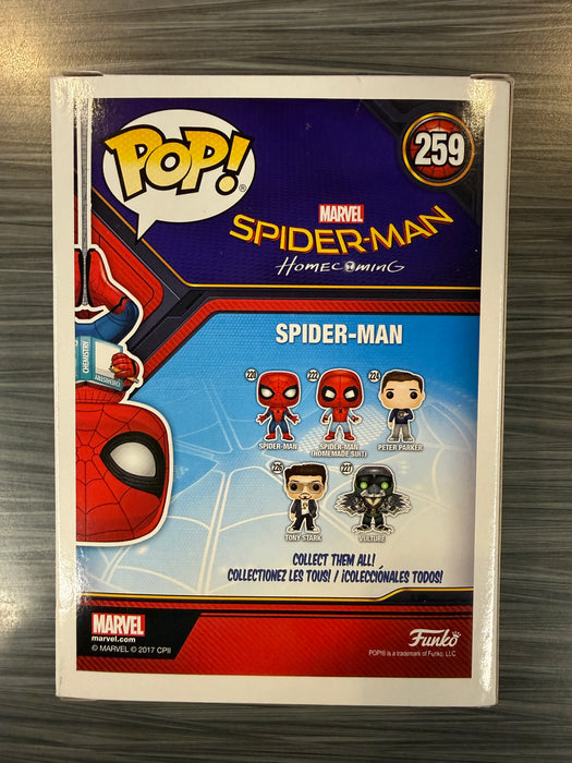 Funko POP! Marvel: Spider-Man Homecoming - Spider-Man [Upside Down](Walmart)(Damaged Box)[B] #259