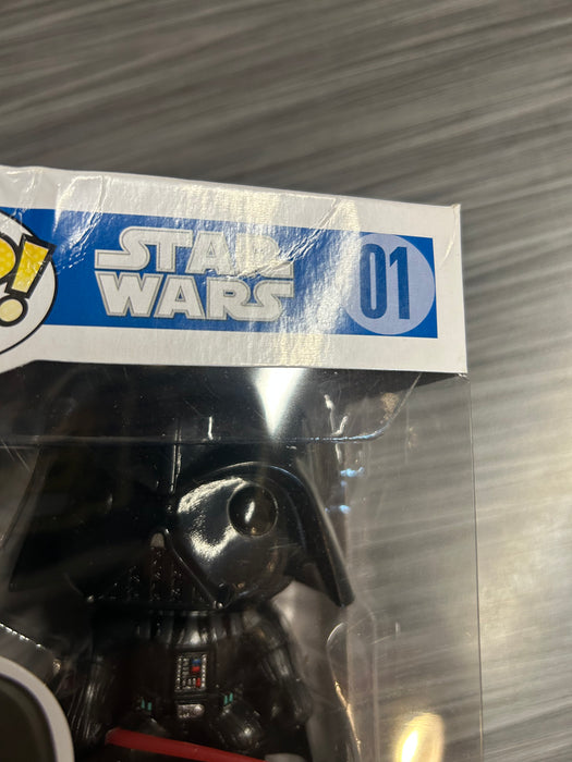 Funko POP! Star Wars: Darth Vader [Large Font/First Release] (Damaged Box*) #01