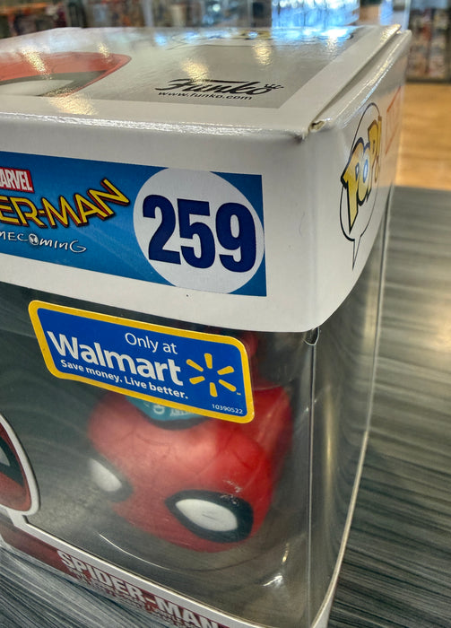 Funko POP! Marvel: Spider-Man Homecoming - Spider-Man [Upside Down](Walmart)(Damaged Box)[B] #259