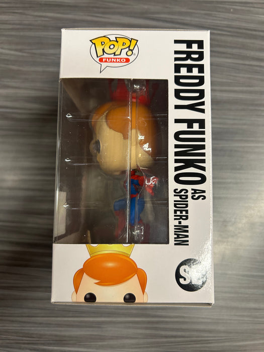 Funko POP! Funko: Freddy Funko As Spider-Man (Blacklight Battle)(4000PCS)(Damaged Box) #SE
