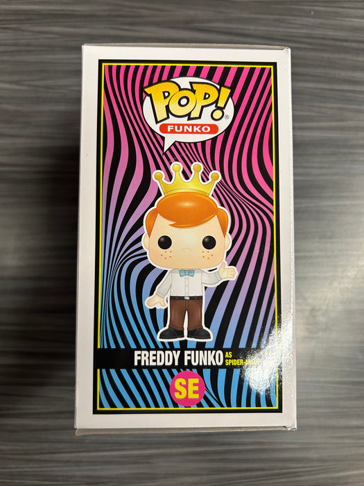 Funko POP! Funko: Freddy Funko As Spider-Man (Blacklight Battle)(4000PCS)(Damaged Box) #SE