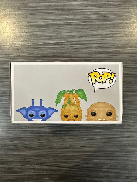 Funko POP! Harry Potter: Cornish Pixie, Mandrake & Grindylow [3 Pack](2016 SDCC)(Damaged Box)