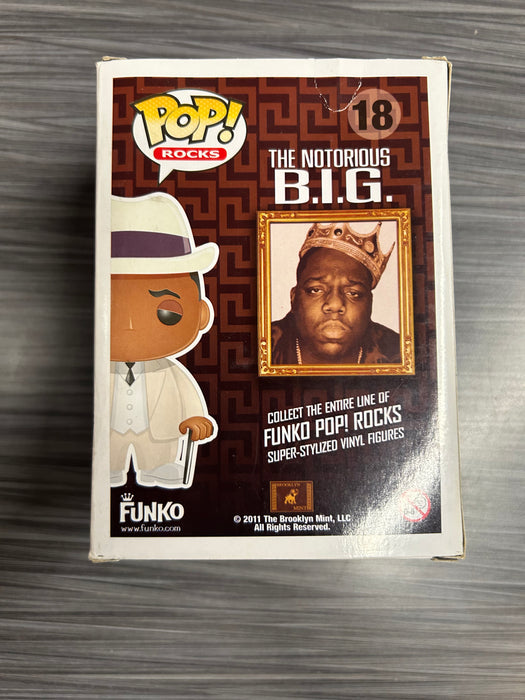 Funko POP! Rocks: The Notorious B.I.G. - Notorious BIG (Damaged Box*) #18