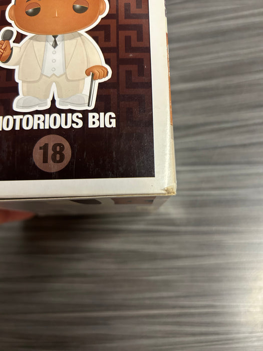 Funko POP! Rocks: The Notorious B.I.G. - Notorious BIG (Damaged Box*) #18
