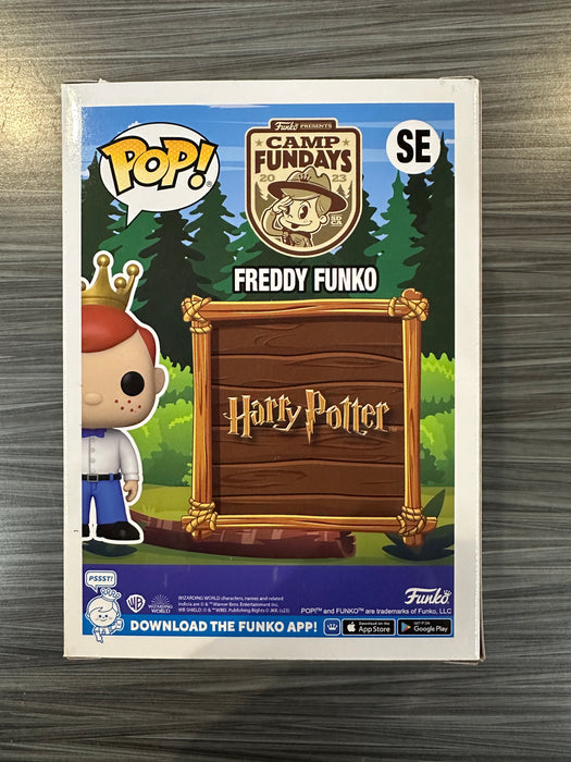 Funko POP! Camp Fundays: Freddy Funko As Ron Weasley (2023 Camp Fundays)(850 PCS)(Damaged Box)[B] #SE