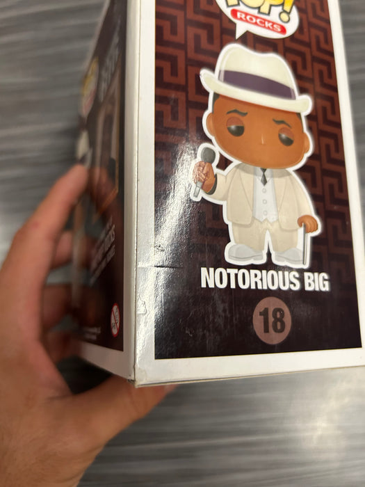Funko POP! Rocks: The Notorious B.I.G. - Notorious BIG (Damaged Box*) #18