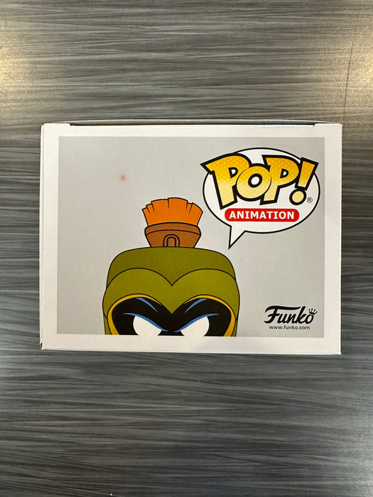 Funko POP! Animation: Duck Dodgers - Marvin the Martian [Neon Magenta](Saturday Morning Cartoons)(2017 SDCC 2500 PCS)(Damaged Box) [A] #143