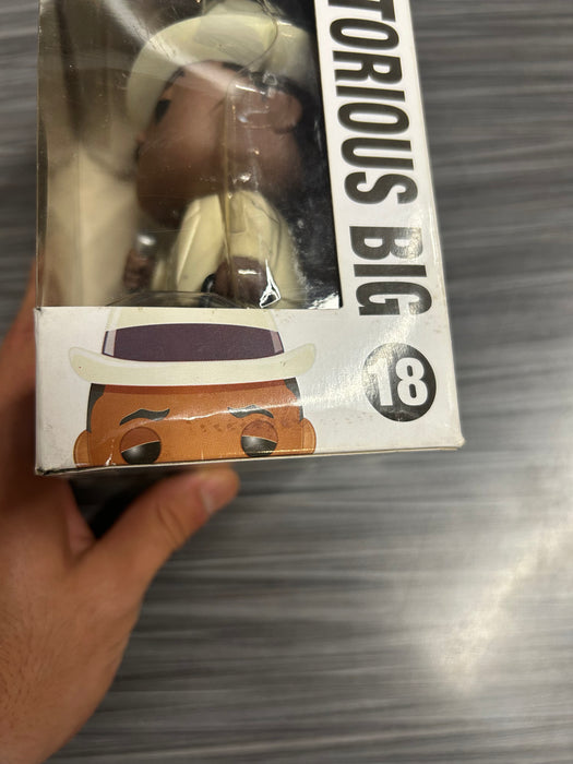 Funko POP! Rocks: The Notorious B.I.G. - Notorious BIG (Damaged Box*) #18
