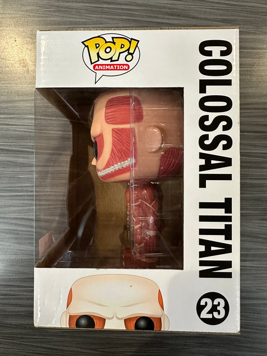 Funko POP! Animation: Attack on Titan - Colossal Titan (Hot Topic Pre-Release)(Damaged Box) #23