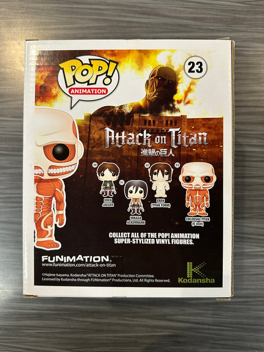 Funko POP! Animation: Attack on Titan - Colossal Titan (Hot Topic Pre-Release)(Damaged Box) #23