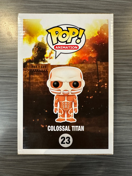 Funko POP! Animation: Attack on Titan - Colossal Titan (Hot Topic Pre-Release)(Damaged Box) #23