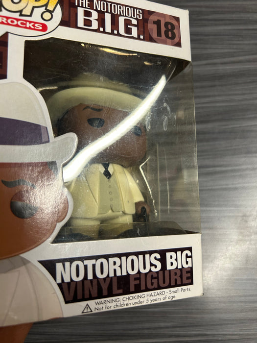 Funko POP! Rocks: The Notorious B.I.G. - Notorious BIG (Damaged Box*) #18