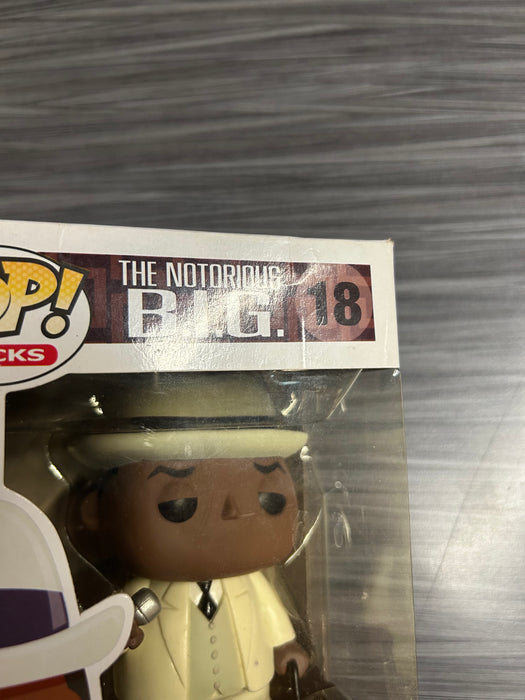 Funko POP! Rocks: The Notorious B.I.G. - Notorious BIG (Damaged Box*) #18