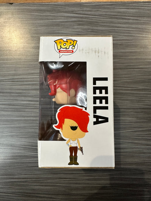Funko POP! Animation: Futurama - Alternate Universe Fry & Leela (2015 NYCC 750 PCS)(Damaged Box*)[2 Pack]