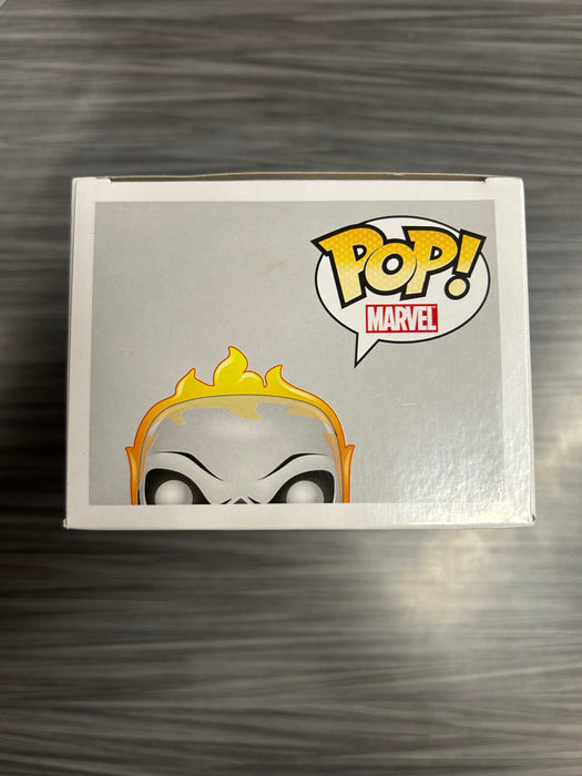 Funko POP! Marvel: Marvel Universe - Ghost Rider (GiTD)(Harrison's)(Damaged Box)[A] #18