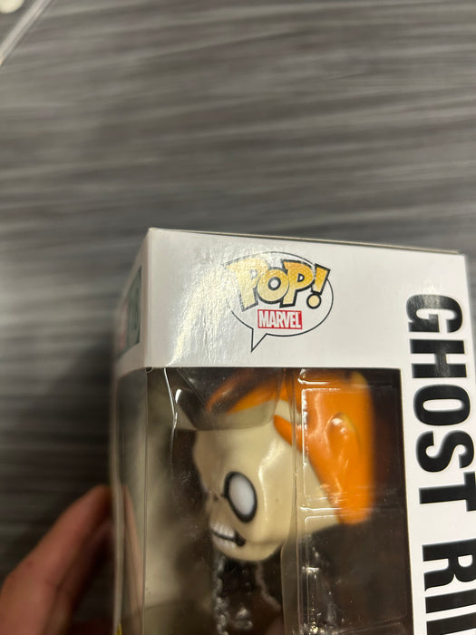 Funko POP! Marvel: Marvel Universe - Ghost Rider (GiTD)(Harrison's)(Damaged Box)[A] #18