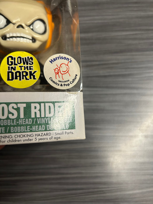 Funko POP! Marvel: Marvel Universe - Ghost Rider (GiTD)(Harrison's)(Damaged Box)[B] #18