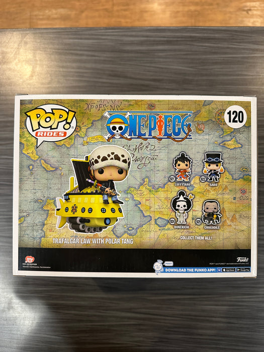 Funko POP! Rides: One Piece - Trafalgar Law w/ Polar Tang (2023 Wondrous Convention)(Damaged Box)[C] #120