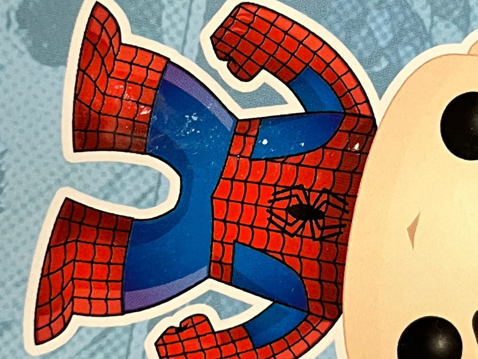 Funko POP! Marvel: Peter Parker (Missing Sticker)(Damaged Box)[B] #34
