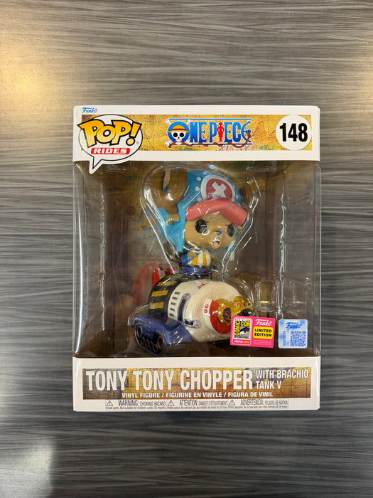 Funko POP! Animation: One Piece - Tony Tony Chopper with Brachio Tank V (2026 SDCC)(Damaged Box) #148