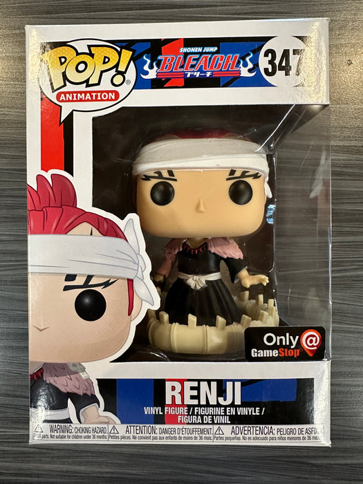 Funko POP! Animation: Bleach - Renji [Bankai Sword](GameStop)(Damaged Box)[B] #347
