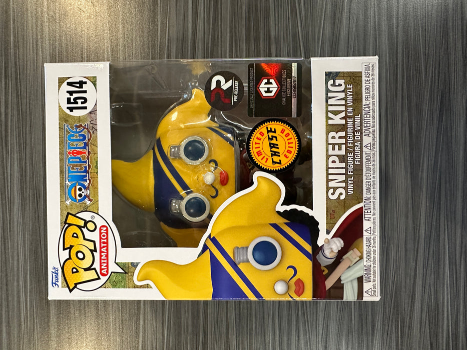Funko POP! Animation: One Piece - Sniper King (CHASE)(Pre-Release Chalice)(Damaged Box)[B] #1514