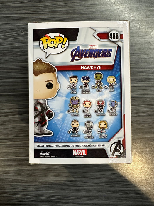 Funko POP! Avengers: Hawkeye (Walgreens)(Signed/Jeremy Renner/JSA)(Damaged Box) #466