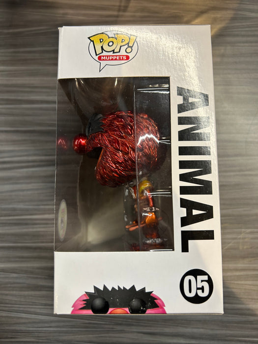 Funko POP! Muppets: Animal [Metallic](2013 SDCC 480 PCS)(Damaged Box) #05