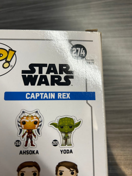Funko POP! Star Wars: Captain Rex (2018 Fall Convention)(Damaged Box) #274