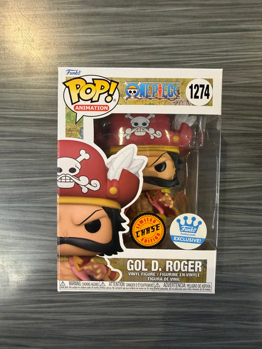 Funko POP! Animation: One Piece - Gol D. Roger (Funko)(CHASE)(Damaged Box) #1274