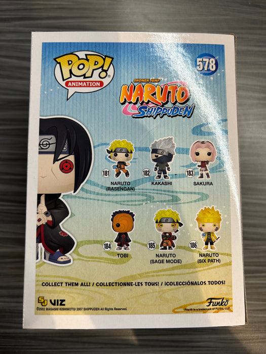 Funko POP! Animation: Naruto Shippuden - Itachi (Alliance Entertainment)(Damaged Box)[B] #578
